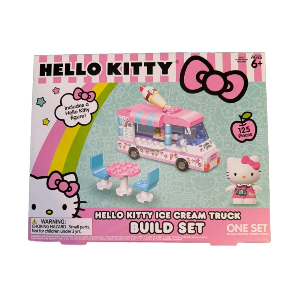 Hello Kitty Ice Cream Truck Build Set